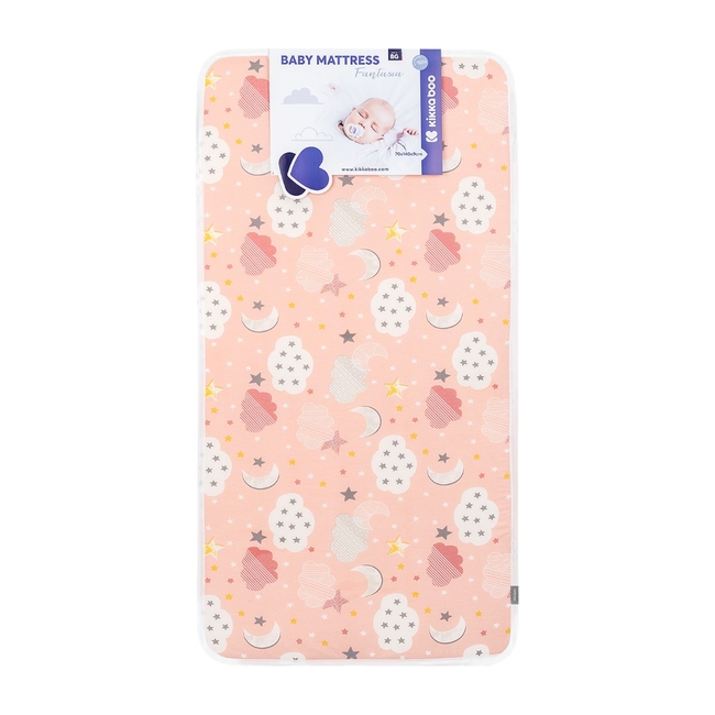 Kikka Boo Βρεφικό Στρώμα Fantasia 70χ140χ9cm Clouds Peach 41107030015