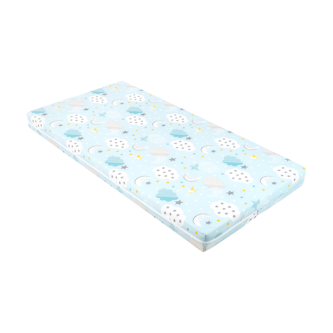 Kikka Boo Fantasia Plus Στρώμα Κούνιας 60x120x6сm Clouds Blue 41107030026