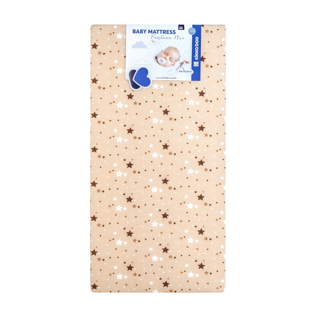Kikka Boo Στρώμα Fantasia Plus 60x120x8cm Stars Μπεζ 41107030024