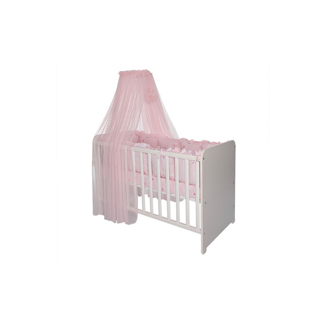 Lorelli Pom Pom Κουνουπιέρα Κούνιας 480/160 Cm ροζ 20051290003