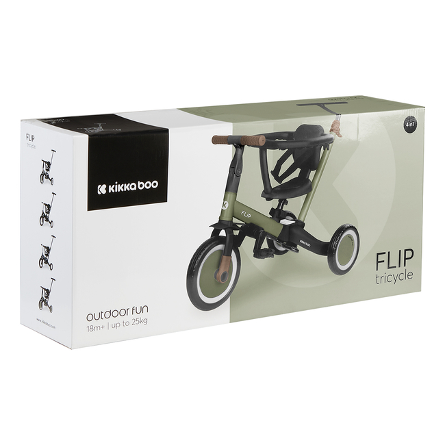 Kikka Boo Flip 5σε1 Τρίκυκλο Ποδήλατο πράσινο 31006020153