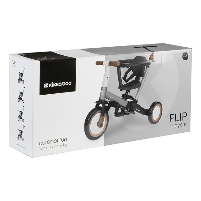 Kikka Boo Flip 5σε1 Τρίκυκλο Ποδήλατο Γκρι 31006020151