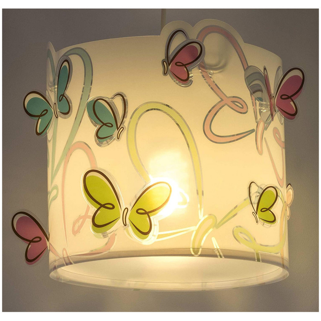 Φωτιστικό Οροφής Για Παιδικό Δωμάτιο Dalber Butterfly 62142