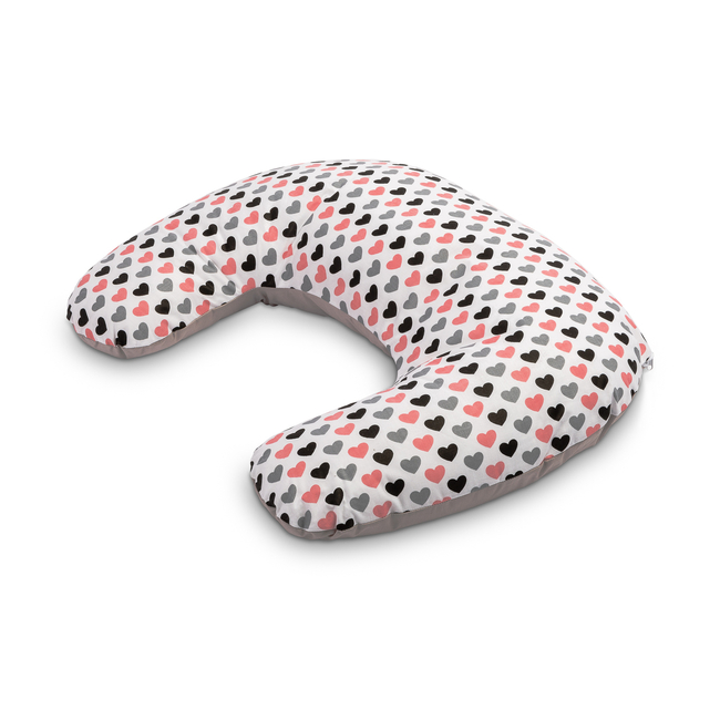 Sensillo Rogal 60x40cm Μαξιλάρι Θηλασμού Grey Heart 22403