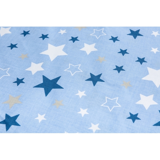 Sensillo PILLOWCASE FOR FEEDING PILLOW - STARS BLUE SILLO-22806