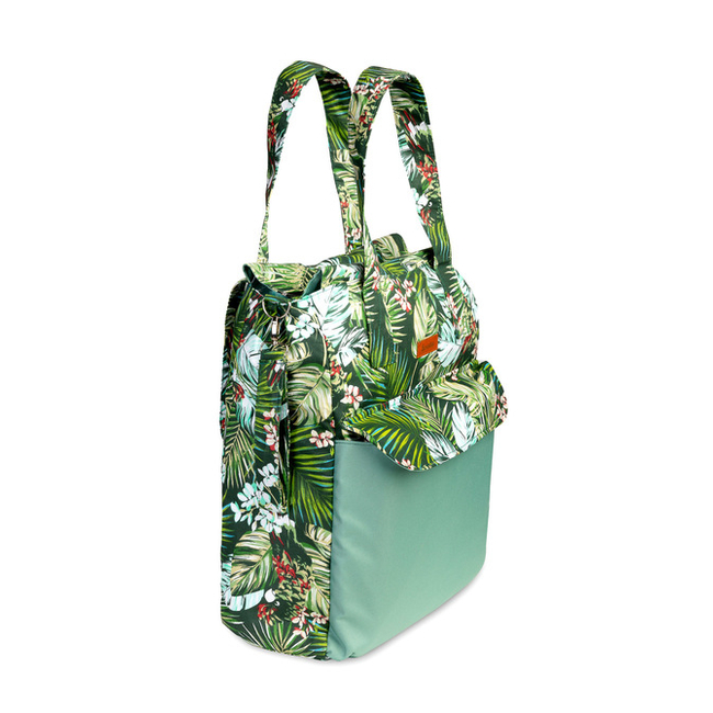Sensillo Mama Bag Ευρύχωρη Τσάντα Αλλαξιέρα green jungle