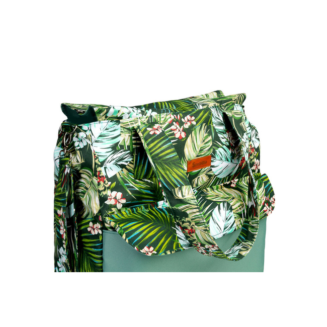Sensillo Mama Bag Ευρύχωρη Τσάντα Αλλαξιέρα green jungle
