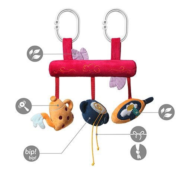 Babyono Small Cook Hanging Toy for Car Seat BN1490