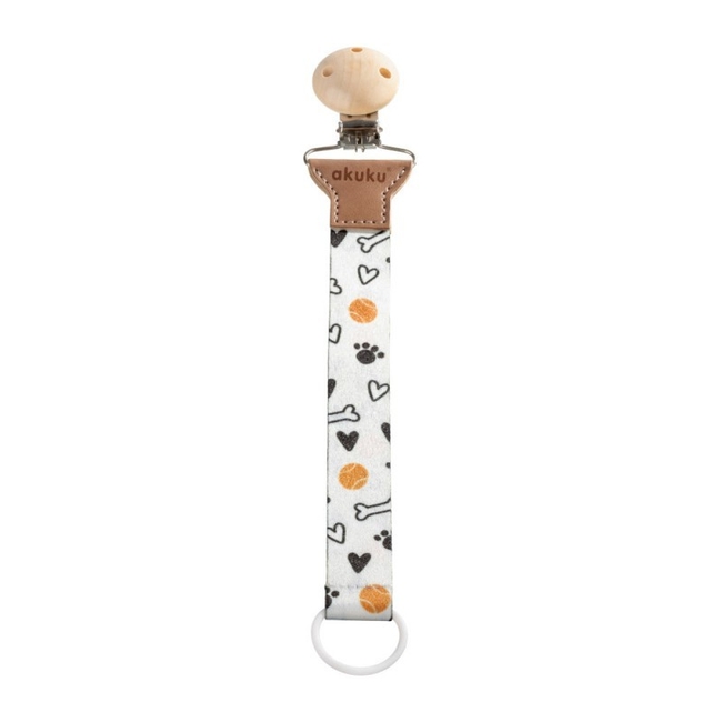 Akuku Pacifier Clip 24cm Paws A0581