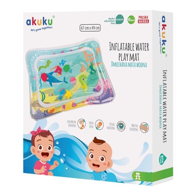 Akuku Φουσκωτό στρώμα παιχνιδιού νερού για μωρά A0487 AKUKU-902