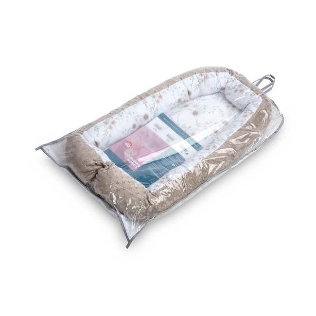 Sensillo Baby Nest Cocoon 70x30 cm Light Brown 22870