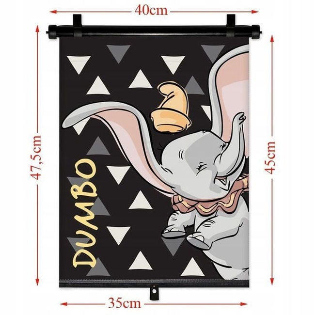 Disney 9338 SUN BLIND DUMBO 1 PCS. 36x45