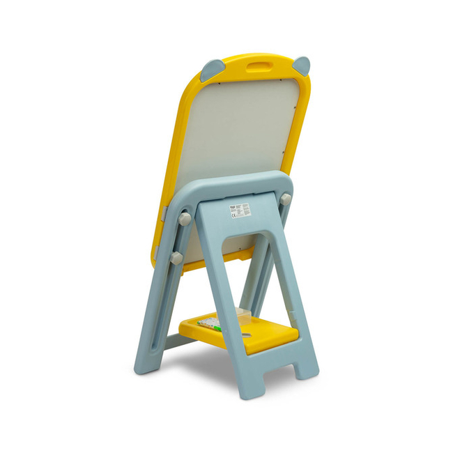 Caretero EDUCATIONAL DRAWING BOARD WITH CHAIR TED YELLOW TOYZ-1005