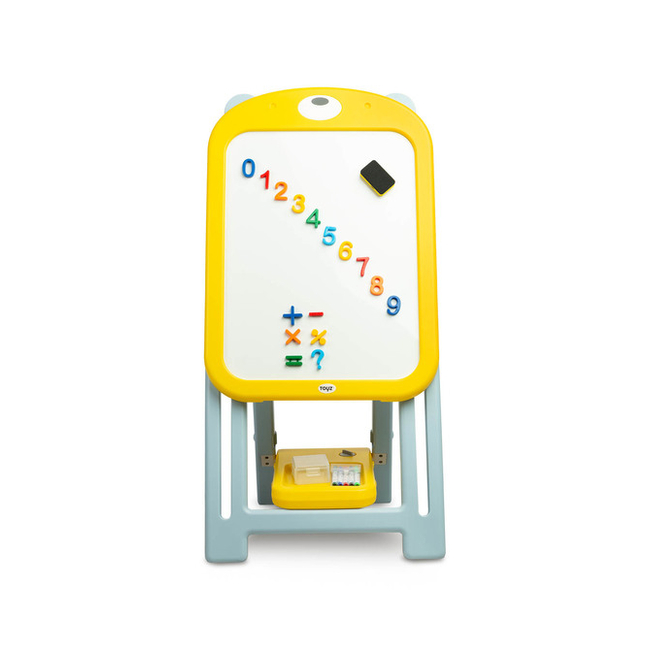 Caretero EDUCATIONAL DRAWING BOARD WITH CHAIR TED YELLOW TOYZ-1005