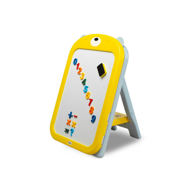 Caretero EDUCATIONAL DRAWING BOARD WITH CHAIR TED YELLOW TOYZ-1005