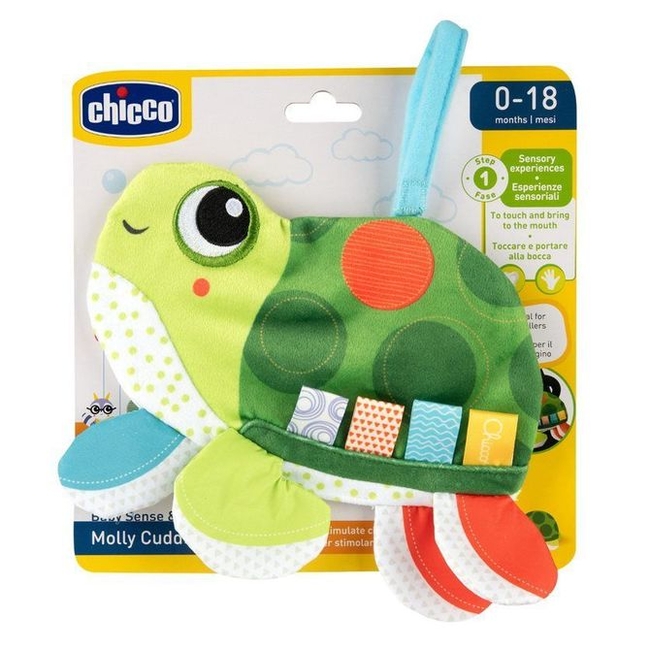 Chicco 167494 ΧΕΛΏΝΑ ΠΟΥ ΘΡΟΪ́ΖΕΙ Εκπαιδευτικό Βρεφικό Υφασμάτινο Παιχνίδι