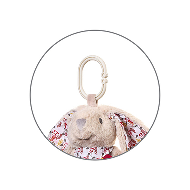 BabyOno Μουσικό Κρεμαστό Παιχνίδι 29cm Rabbit Milly BN1526