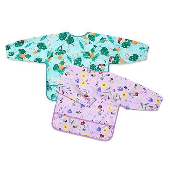 BabyOno 1476/01 Longsleeve bib GARDEN ONO-0191