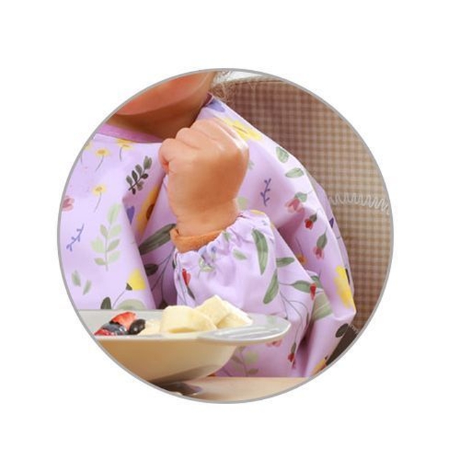 BabyOno 1476/01 Longsleeve bib GARDEN ONO-0191