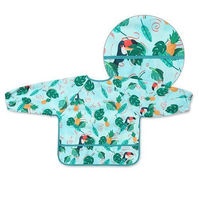 BabyOno 1476/02 Longsleeve bib TOUKANS ONO-0192