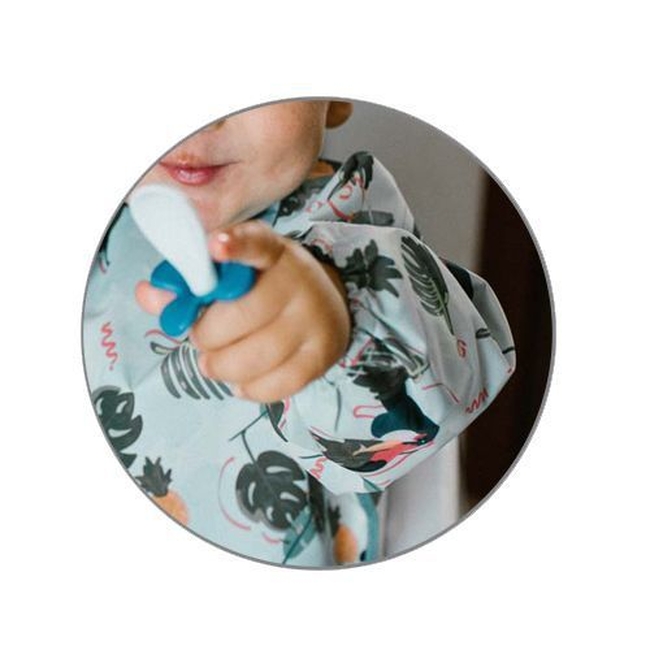 BabyOno 1476/02 Longsleeve bib TOUKANS ONO-0192
