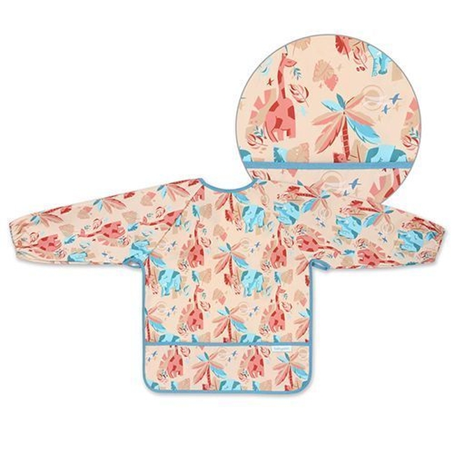 BabyOno 1477/02 Longsleeve bib JUNGLE ONO-01951