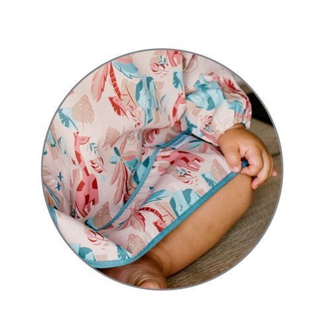 BabyOno 1477/02 Longsleeve bib JUNGLE ONO-01951
