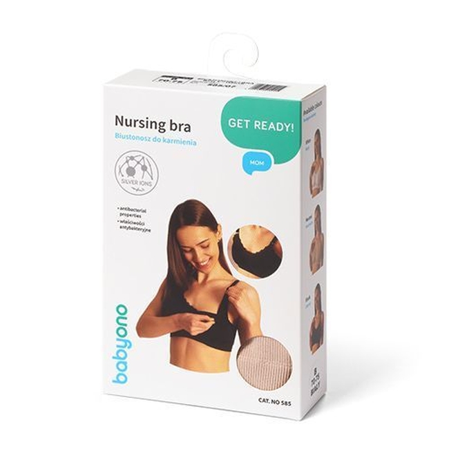 BabyOno 585/27 Σουτιέν θηλασμού & Εγκυμοσύνης Μαύρο