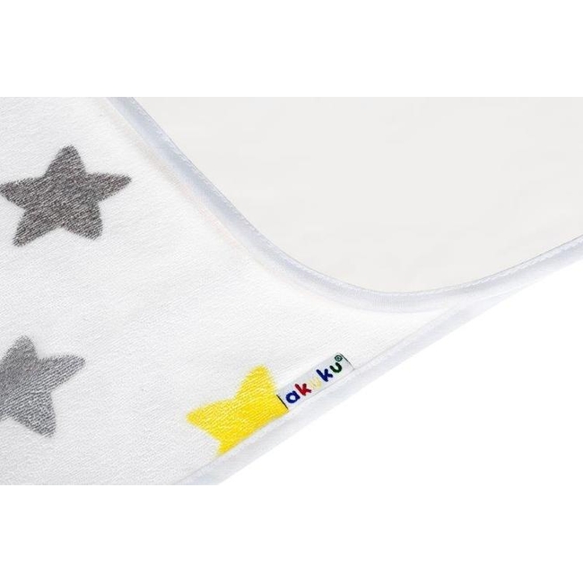 Akuku A1045 TERRYCLOTH UNDERLAY WITH OILCLOTH 70X50 STARS