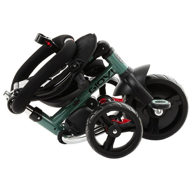 Kikka boo Giovi Folding Tricycle With Backrest Grey 31006020145