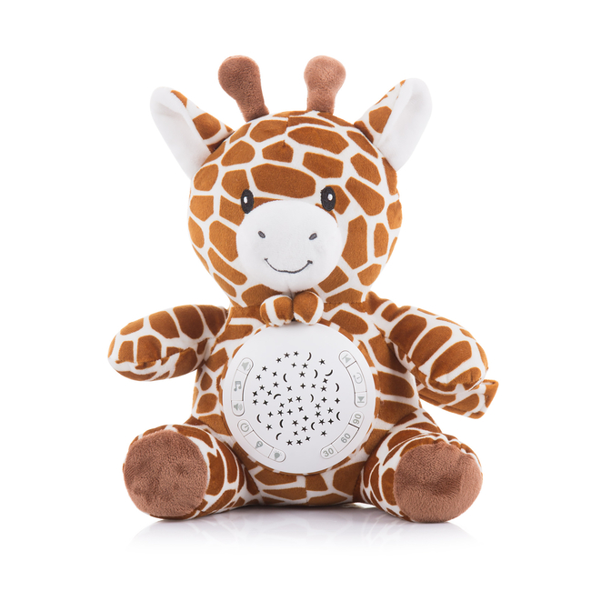 Chipolino Soothing plush toy with projector and music Giraffe PIL02011GIRA