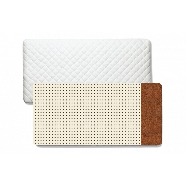 Greco Strom Ερατώ Στρώμα για Λίκνο Antibacterial Latex Κοκοφοίνικας 90x50cm (VLI.ERA.ANT.000)
