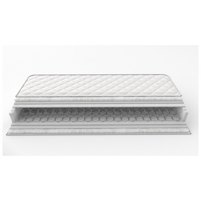 Greco Strom Moon Orthopedic Single Mattress with Springs 72x190x19cm BSL.MOO.000.084