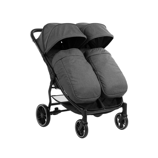 Kikka Boo Twin stroller Happy 2 Dark Grey 2023 31001040010