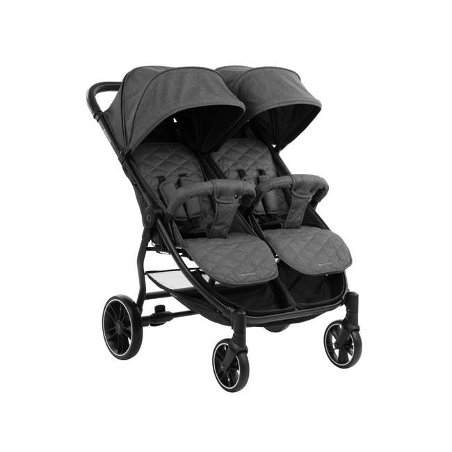 Kikka Boo Twin stroller Happy 2 Dark Grey 2023 31001040010