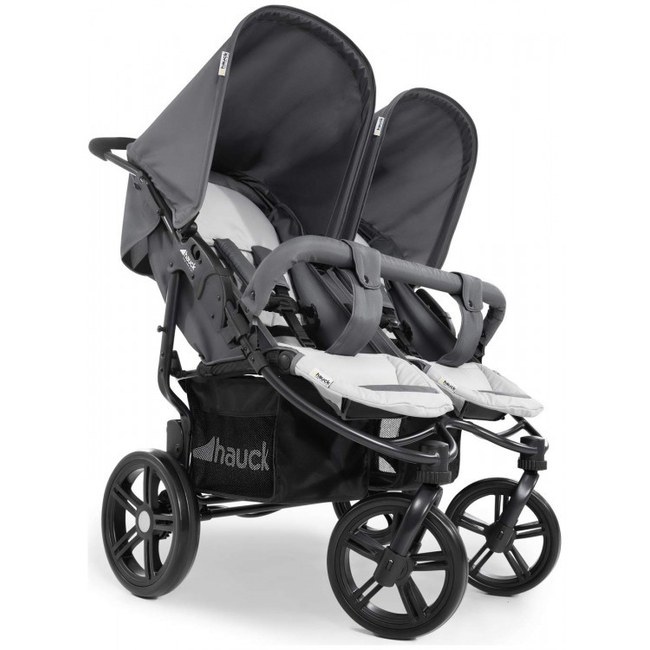 Hauck Roadster Duo SLX Buggy for Twins Grey