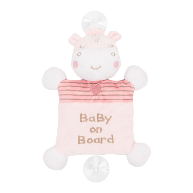 Kikkaboo Baby on Board Hippo Dreams