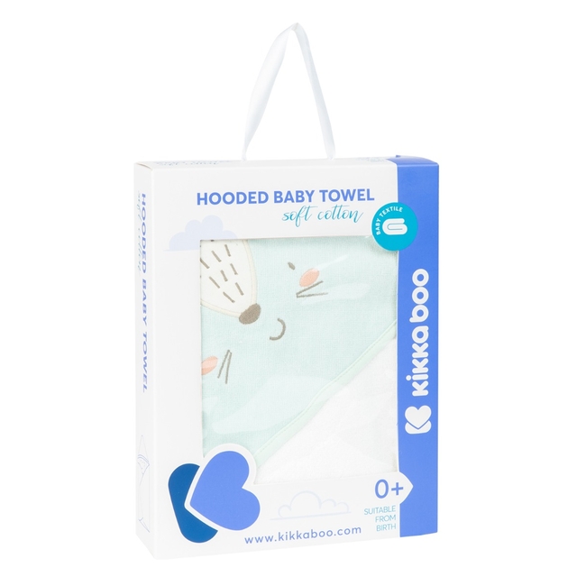 Kikka Boo Hooded towel terry 90/90 cm Jungle King 31104010049