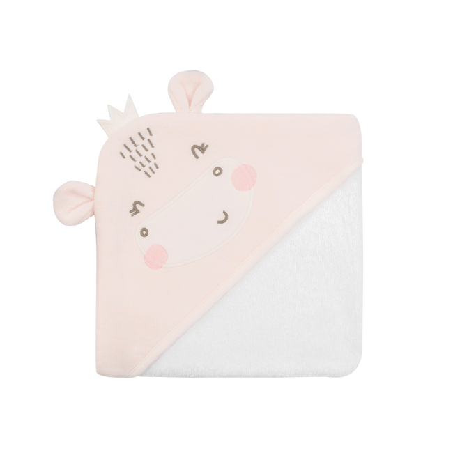 Kikka Boo Βρεφική Πετσέτα με κουκούλα 90/90 cm Hippo Dreams 31104010050