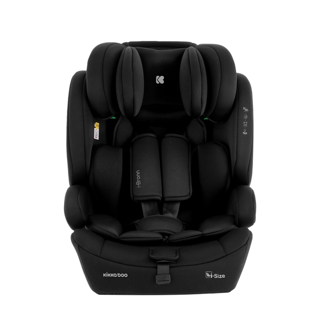 Kikka Boo i-Bronn i-SIZE Κάθισμα αυτοκινήτου 76-150 cm (9-36kg) Μαύρο 31002140009 
