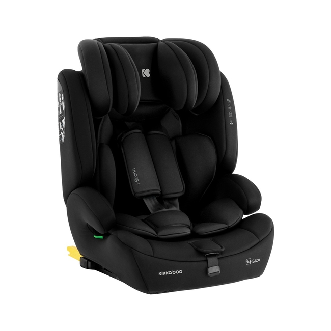 Kikka Boo i-Bronn i-SIZE Κάθισμα αυτοκινήτου 76-150 cm (9-36kg) Μαύρο 31002140009 