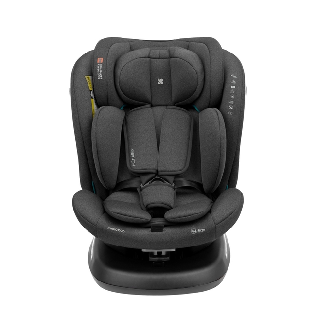 KIkka Boo Car seat 40-150 cm i-Cruise i-SIZE Dark Grey 31002100031