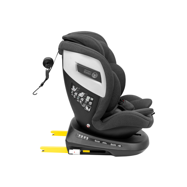 KIkka Boo Car seat 40-150 cm i-Cruise i-SIZE Dark Grey 31002100031