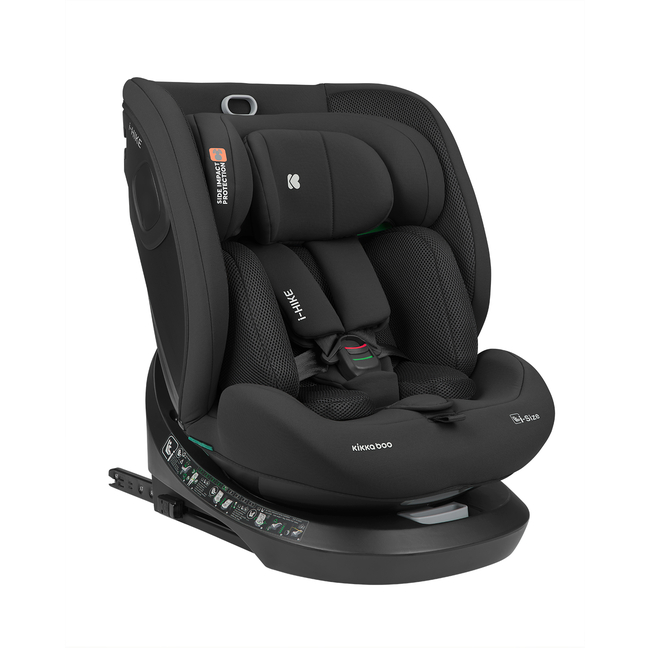 Kikka Boo i-Hike i-SIZE Κάθισμα αυτοκινήτου 40-150 cm Μαύρο 31002100077  - ΔΩΡΟ Προστασία Καθίσματος