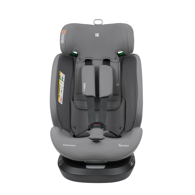 Kikka Boo Car seat 40-150 cm i-Hike i-SIZE Light Grey 2025 31002100079