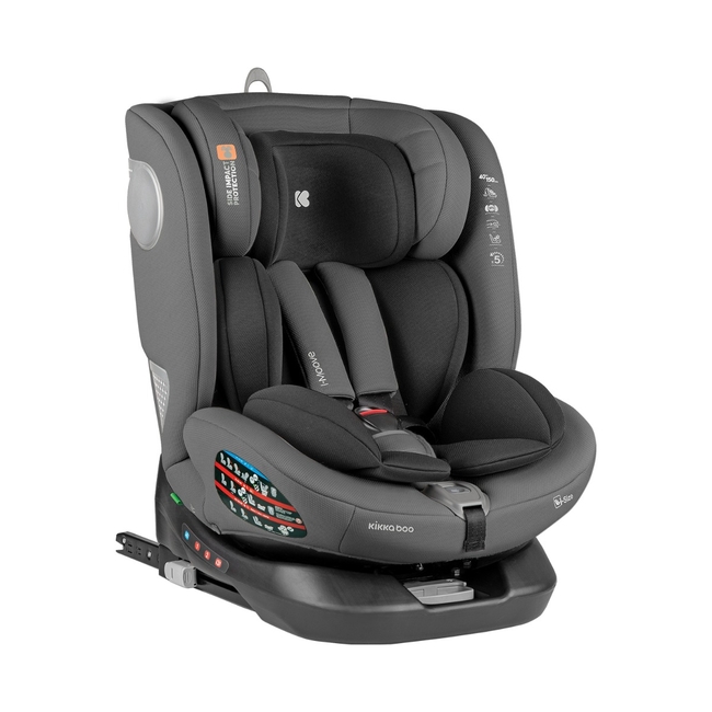 Kikka Boo Car seat 40-150 cm i-Moove i-SIZE Dark Grey 31002100030