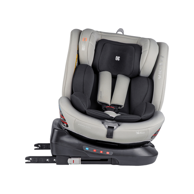 Kikka Boo Car seat 40-150 cm i-Moove i-SIZE Light Grey 31002100029