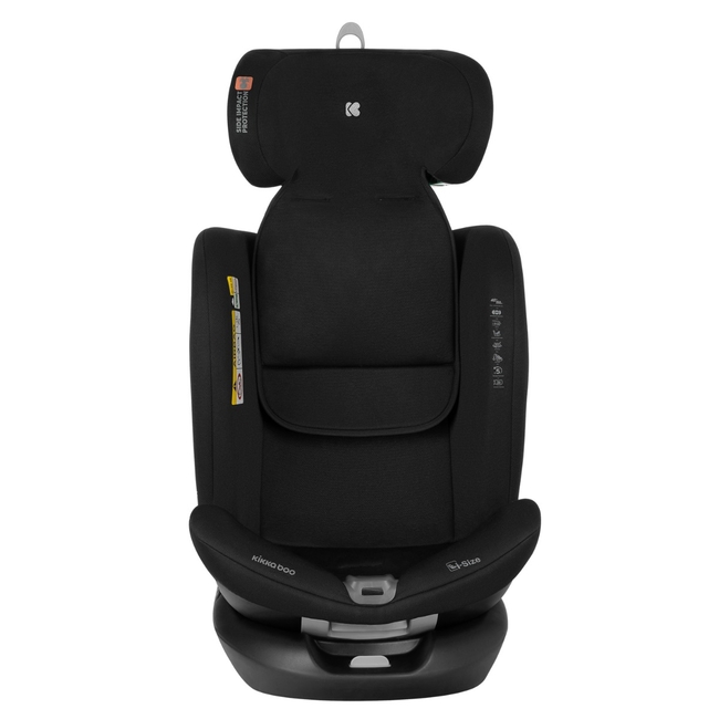 Kikka Boo i-Roll i-SIZE 40-150 cm Κάθισμα αυτοκινήτου Μαύρο 31002100060  - ΔΩΡΟ Προστασία Καθίσματος