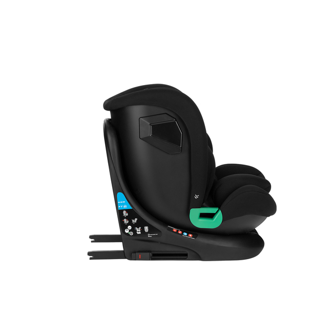 Kikka Boo i-Roll i-SIZE 40-150 cm Κάθισμα αυτοκινήτου Μαύρο 31002100060  - ΔΩΡΟ Προστασία Καθίσματος