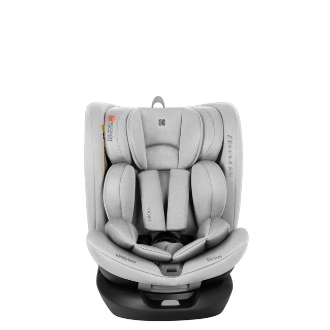 Kikka Boo i-Roll i-SIZE 40-150 cm Κάθισμα αυτοκινήτου Light Grey 31002100062  - ΔΩΡΟ Προστασία Καθίσματος